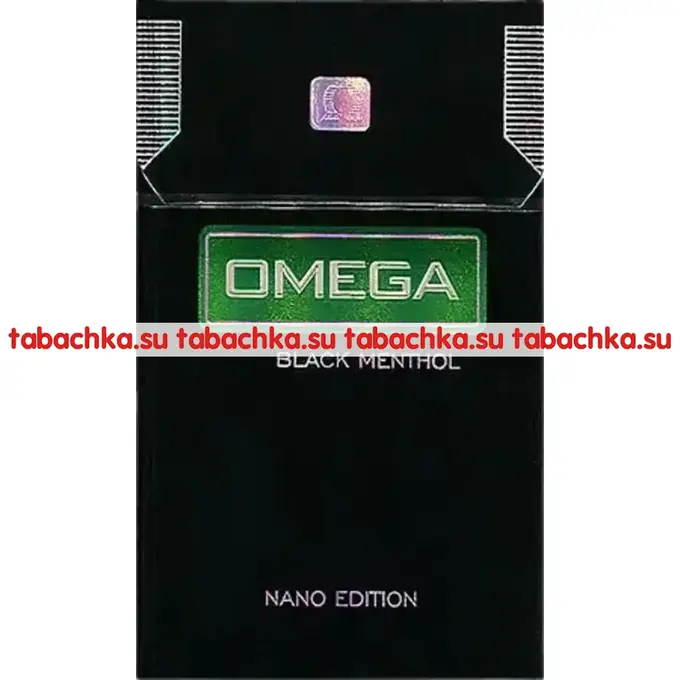 Сигареты Omega Nano Black Menthol Сигареты Omega Nano Black Menthol